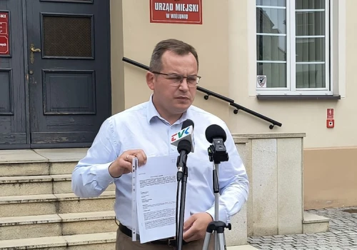 Konferencja prasowa posła Pawła Rychlika