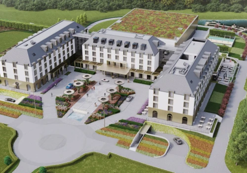 Nowy hotel powstaje pod Warszawą. Będzie miał sky bar z obserwatorium kosmicznym