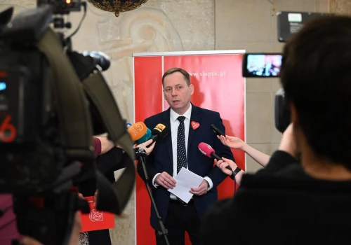 Porównał Kaczyńskiego do Brauna. Kamery nagrały reakcję prezesa PiS
