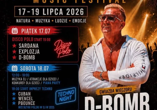 Nowa Wawrzkowizna Music Festival 2026 – trzy dni muzyki, atrakcji i rodzinnej zabawy pod Bełchatowem