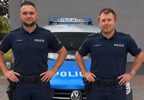 Wynieśli mężczyznę z pożaru