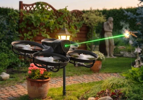 Mały dron poluje na komary i je likwiduje. Chcę taki natychmiast