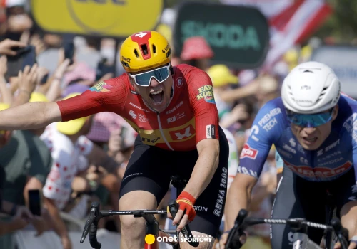 Co za finisz w Tour de France. Wtem wyłonił się zza pleców