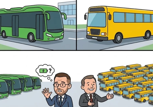 Autobusy w Wieliczce: 5 elektryków zamiast 22 spalinowych