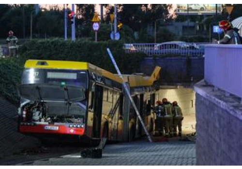 Szalona jazda autobusu 186. Pasażerowie o dziwnym zachowaniu kierowcy