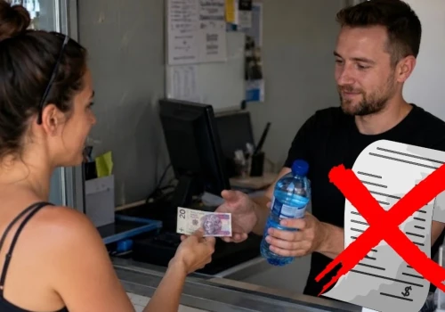 Kupiła wodę i zaraz dała mandat. Skarbówka gra nieczysto, ale ma rację