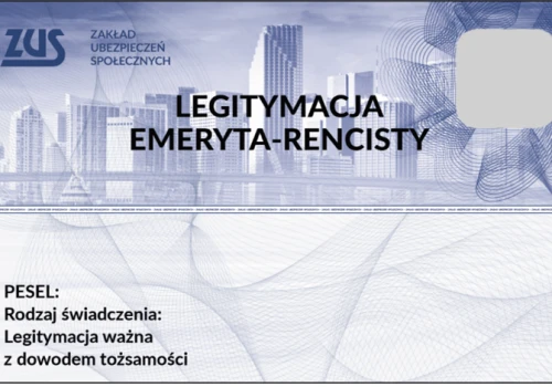 Są nowe wzory legitymacji emeryta-rencisty