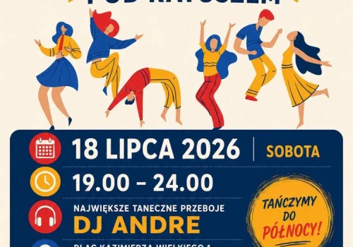 Potańcówka pod Ratuszem w Wieluniu w tę sobotę