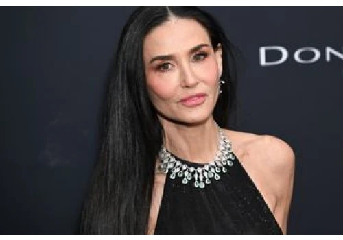 Tak wygląda bez makijażu. Od Demi Moore trudno oderwać wzrok