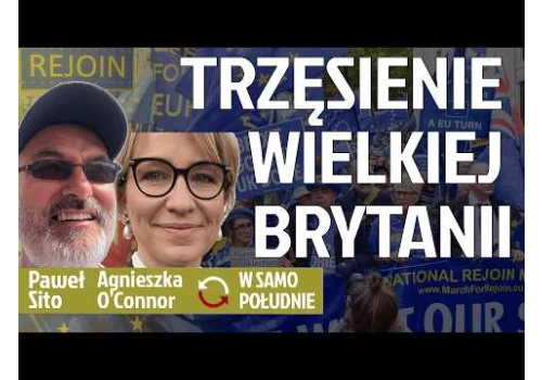 TRZĘSIENIE WIELKIEJ BRYTANII - Agnieszka O'Connor - Paweł Sito REPLAY