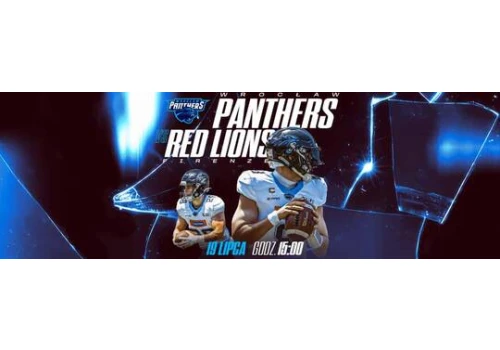 Panthers Wrocław zagrają z Firenze Red Lions na Stadionie Olimpijskim
