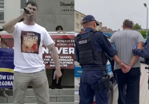 Skandaliczne sceny na marszu, w którym szedł Karat z Napalm Grupy