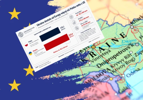 Ukraińcy mówią, że Polska rozwinęła się dzięki pieniądzom z UE. Dostali więcej od nas