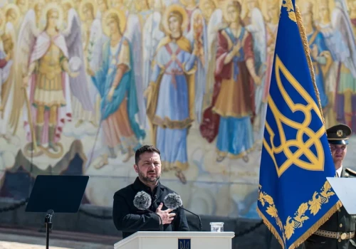 Zełenski rozzłościł Ukraińców. Tysiące protestujących na ulicach Kijowa