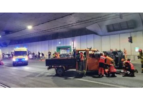 Nocna ćwiczenia w tunelu pod Warszawą. Wzięły w niej udział wszystkie służby