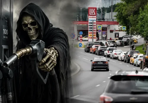 Dystrybutor był tuż tuż! Ale śmierć jeszcze bliżej