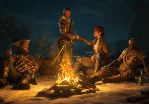 Assassin’s Creed Black Flag Resynced z dużą aktualizacją. Naprawiono 30 FPS w cutscenkach i znikającą Kawkę