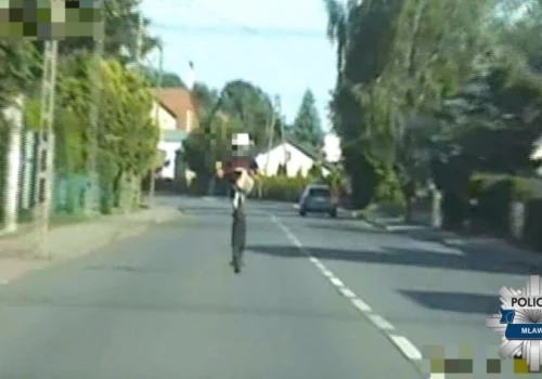 Niebezpieczne popisy 16‑latka na hulajnodze elektrycznej. Sprawa trafi do sądu rodzinnego