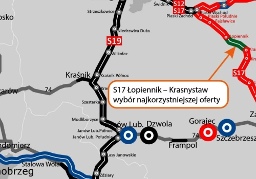 Powstanie kolejny odcinek drogi ekspresowej S17. Wybrano wykonawcę