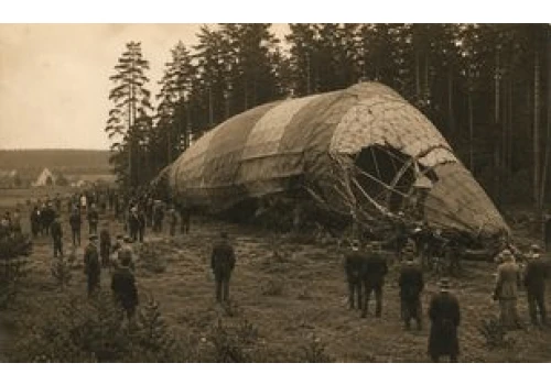 Sterowiec Schütte-Lanz rozbił się pod Kaczorami 113 lat temu