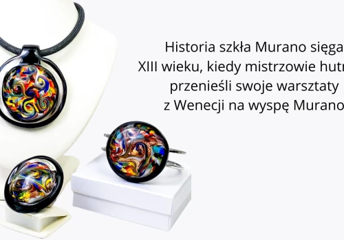 Biżuteria Murano ze sklepu Skarby Murano – włoska sztuka zamknięta w szkle