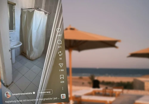 Polak wynajął pokój w najtańszym hotelu w Hurghadzie. Był w nim 18 lat temu. 