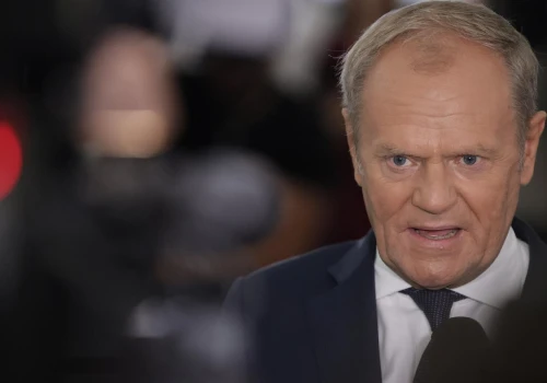 Tusk reaguje na weto. 