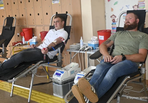 Oddali ponad 34 litry krwi. Wielkie serca mieszkańców