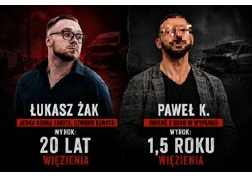20 lat dla Łukasza Żaka. Rodziny ofiar innych wypadków pytają: Dlaczego u nas było inaczej?