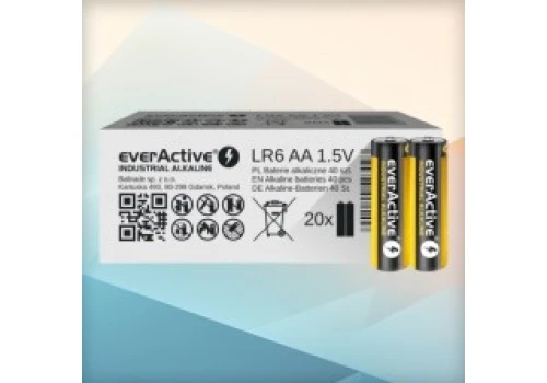 Baterie alkaliczne EverActive AA i AAA 40 sztuk od 25 zł, a zestaw 200 akumulatorków za 157 zł w Amazon PL