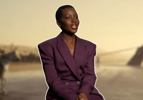 Lupita Nyong'o zagrała Helenę Trojańską. Pieniacze w ryk