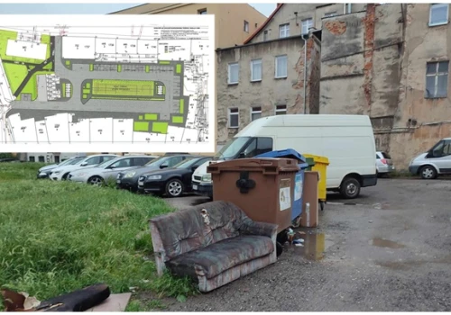 Miasto ma koncepcję na zaniedbane podwórze Mennicka/Pułaskiego w Świdnicy. Z projektu władze zrezygnowały