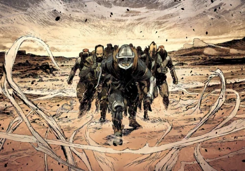 „Horda kontrwiatrowa” w sierpniu. Lost In Time wyda komiksową adaptację powieści Alaina Damasia