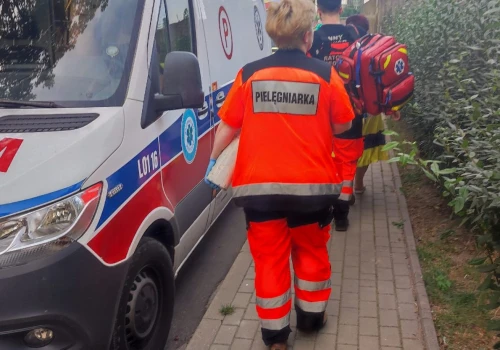 Wypadek na budowie w Lublinie. 34-latek ze złamaniami trafił do szpitala