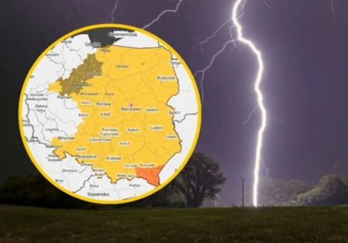 Silne burze i grad nad Polską. Sprawdź nowe alerty IMGW i ostrzeżenia RCB
