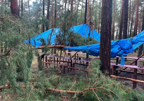 Kolejne burze nad Polską. W piątek strażacy ewakuowali harcerzy