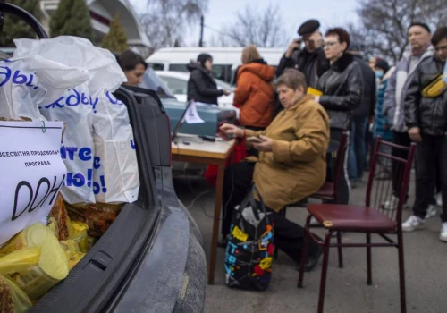 Dostarczają żywność pod ostrzałem. Rosyjskie drony odcinają ludzi od pomocy