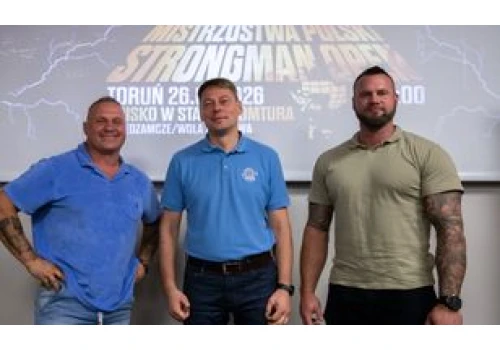 Najsilniejsi zawodnicy w kraju przyjadą do Torunia. Przed nami Otwarte Mistrzostwa Polski Strongman 2026