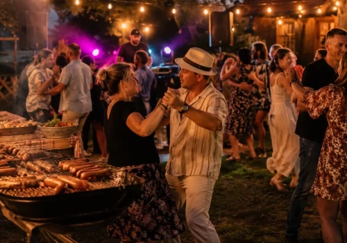 Muzyka, taniec i grill. Wiejska potańcówka w Ogorzelinach