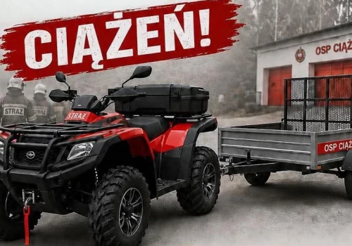 Ochotnicza Straż Pożarna w Ciążeniu dostanie nowy pojazd