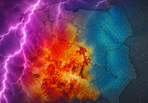 IMGW ostrzega przed burzami. Alerty dla 14 województw i ostrzeżenie RCB