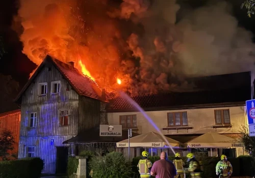 Nie żyje mężczyzna. Tragiczny pożar w Dusznikach-Zdroju