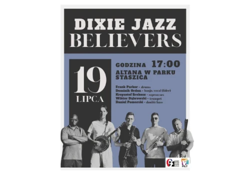 Młode oblicze tradycyjnego jazzu. Dixie Jazz Believers zagrają w Parku Staszica