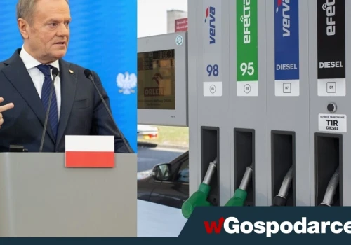 Tusk machnął ręką na wystrzał ceny paliw