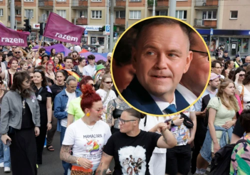 Marsz równości przeszedł ulicami Szczecina. Gorzkie słowa pod adresem prezydenta Nawrockiego