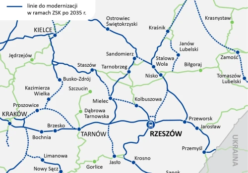 Zintegrowana Sieć Kolejowa połączy Podkarpacie ze stolicą i Krakowem w rekordowym czasie