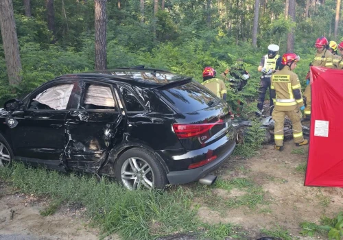 Śmiertelny wypadek w Bolewicku! Nie żyje motocyklista