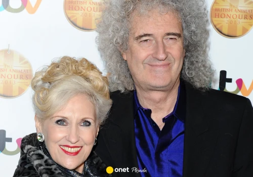 Gitarzysta Queen od 40 lat jest z brytyjską aktorką. Zaczął się zalecać, gdy był żonaty