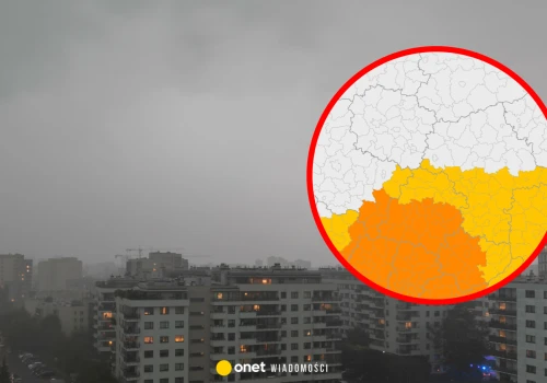 RCB ostrzega przed nawałnicami. IMGW wydaje alerty pierwszego i drugiego stopnia