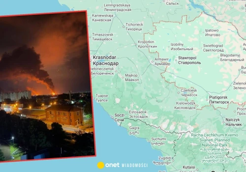 Stan wyjątkowy po ataku Ukrainy na południu Rosji. Płoną ważne zakłady przemysłowe